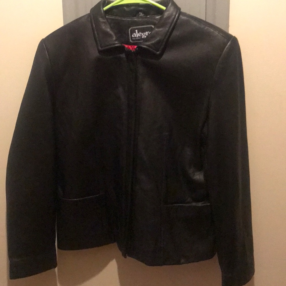 authentic leather jacket 🧥